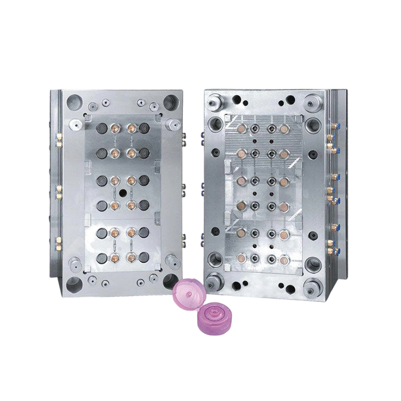 12 Cavity Flip Top Cap Mould